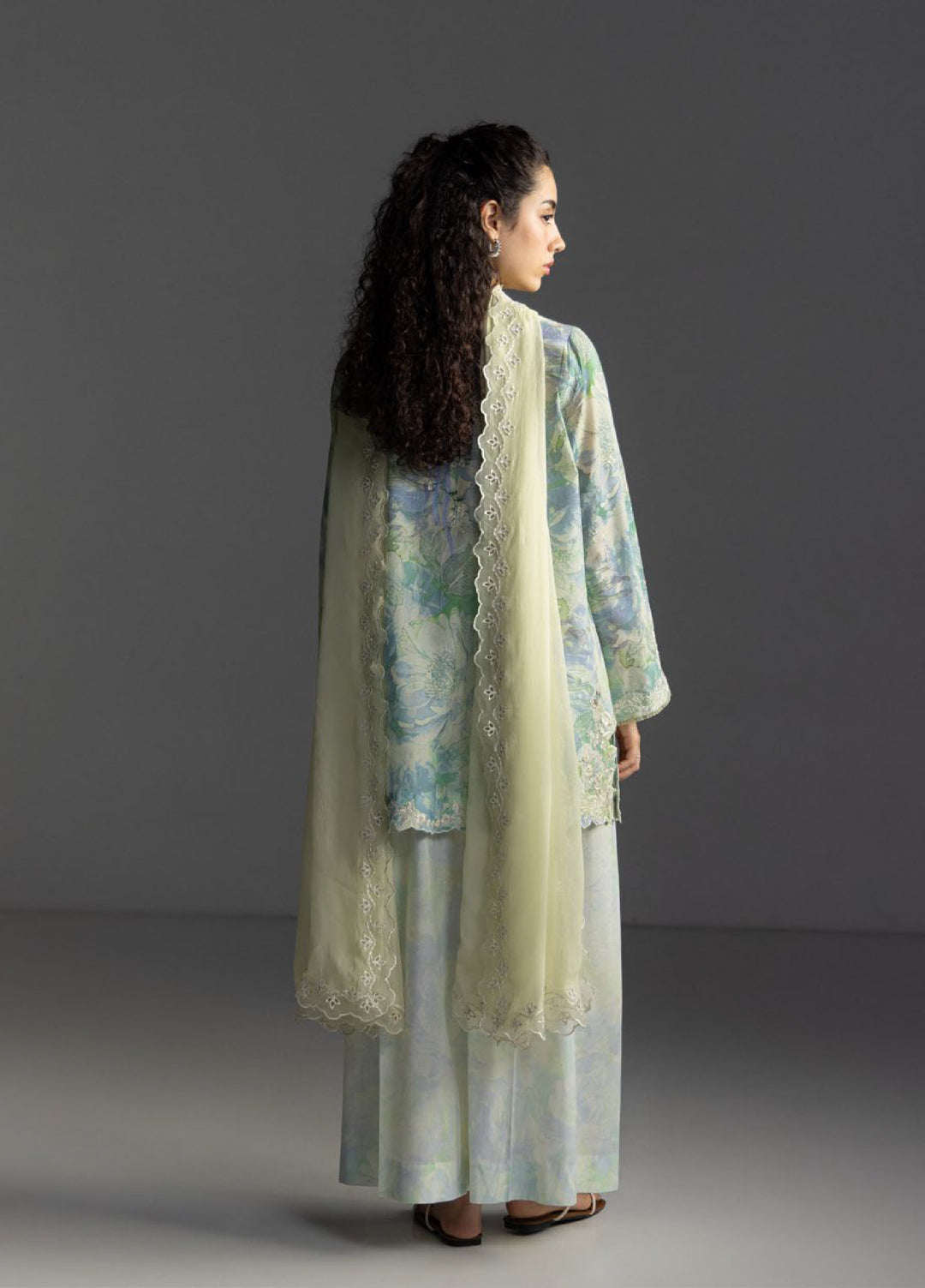 Coco by Zara Shahjahan Unstitched Embroidered Lawn 3 Piece Suit CZS26UL AIRA-6A - Summer Collection