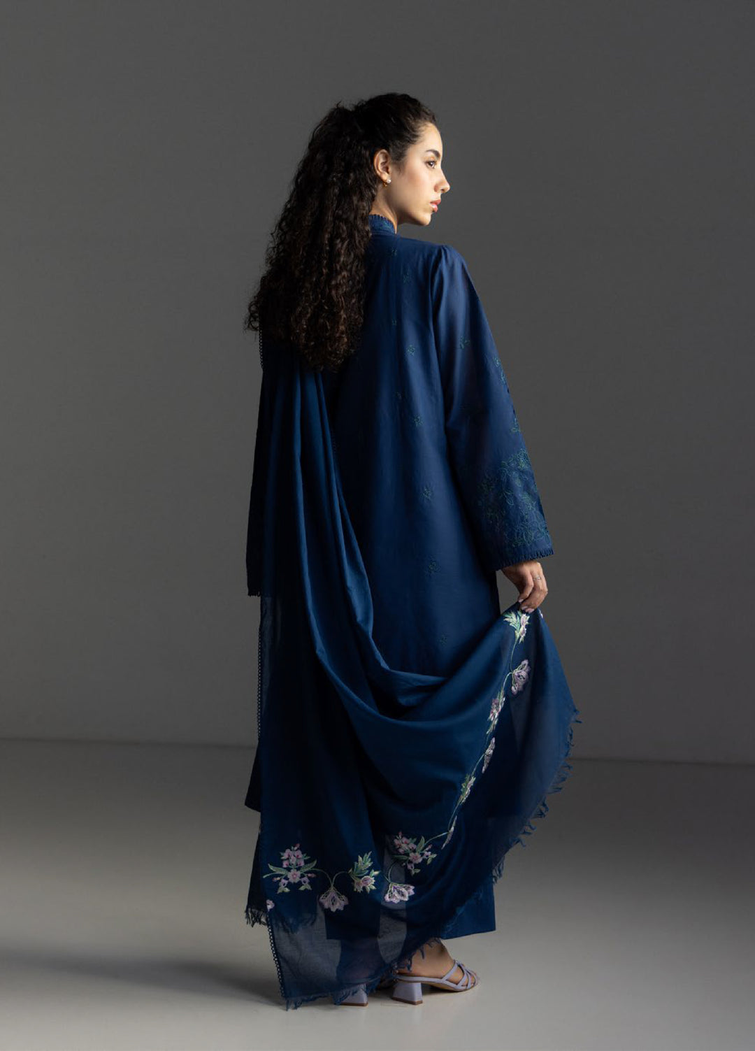 Coco by Zara Shahjahan Unstitched Embroidered Lawn 3 Piece Suit CZS26UL LIORA-8A - Summer Collection