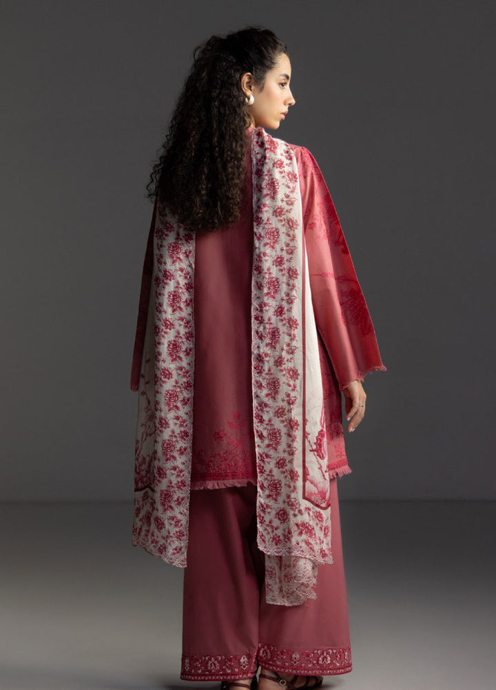 Coco by Zara Shahjahan Unstitched Embroidered Lawn 3 Piece Suit CZS26UL AVIONA-3B - Summer Collection