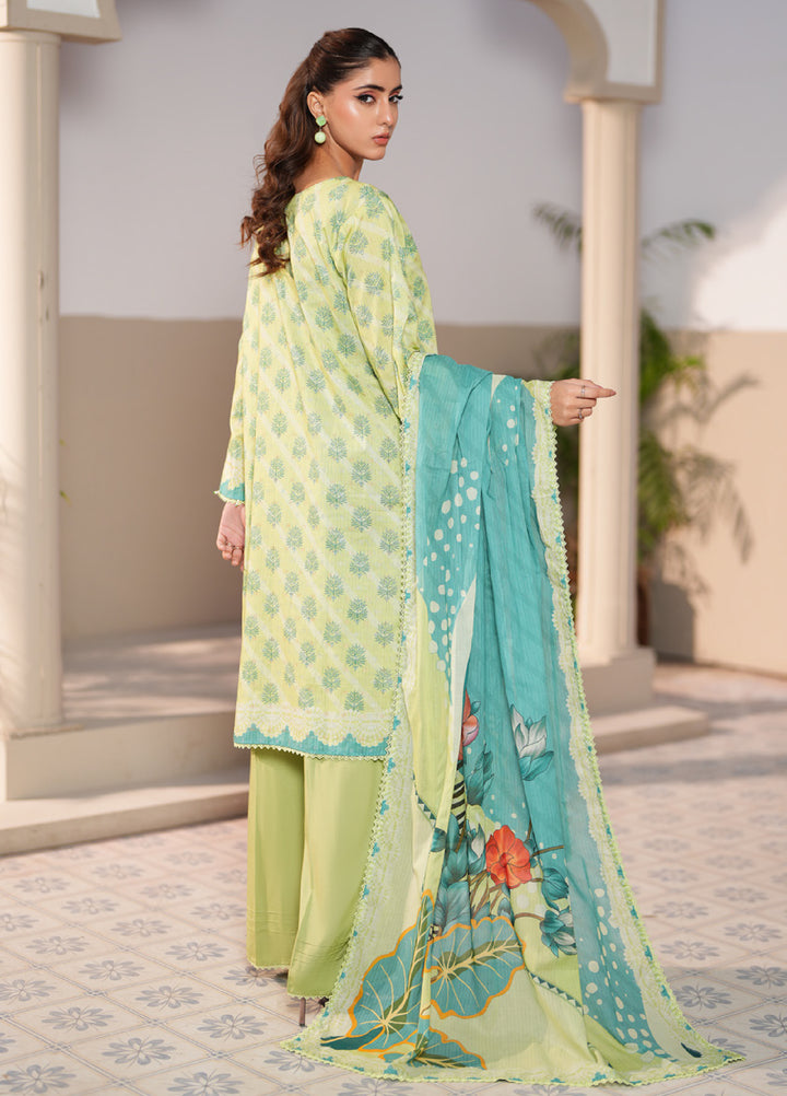 Regalia Textile Unstitched Printed Jacquard Lawn 3 Piece Suit RG26PUJL D-3 - Summer Collection