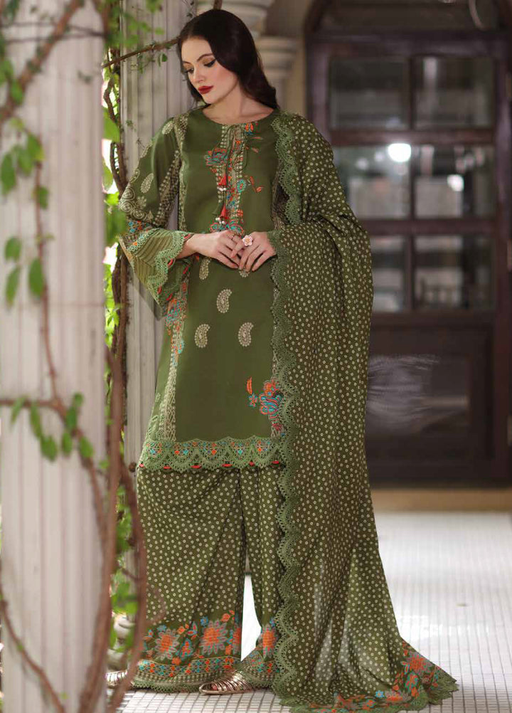Aghaz e Nou by Charizma Unstitched Embroidered Lawn 3 Piece Suit CHR26UA AG6-03 - Summer Collection
