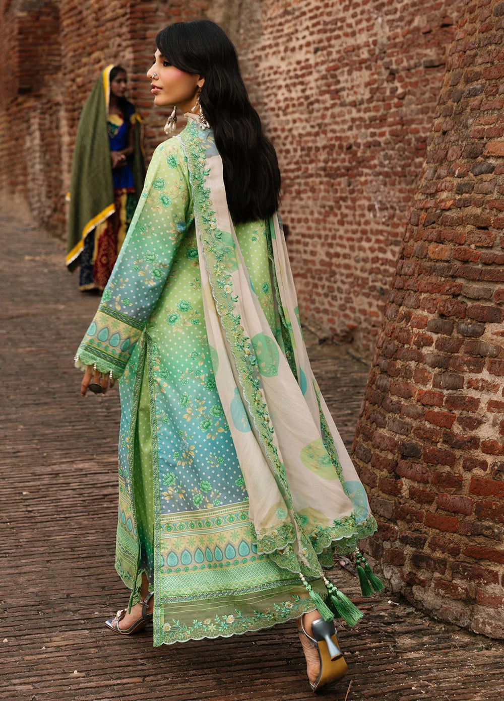 Chunri by Charizma Unstitched Embroidered Lawn 3 Piece Suit CHR26UCL CHN6-07 - Summer Collection