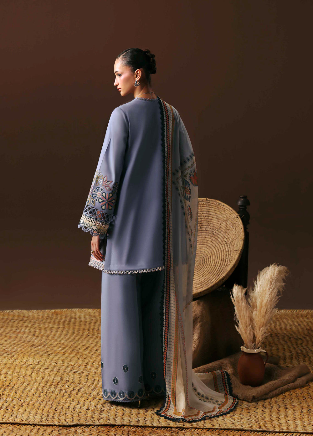 Sable Vogue Unstitched Embroidered Lawn 3 Piece Suit SV26ULL SL-02-26-V2 - Festive Collection