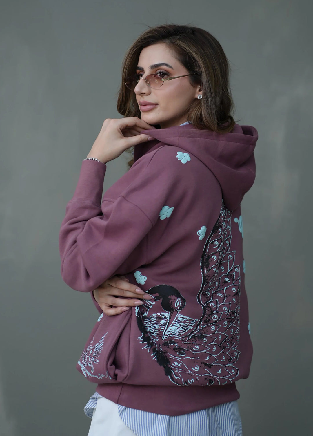 Movement Unisex Western 1 Piece Printed Fleece Serpent Sky - Winter Collection