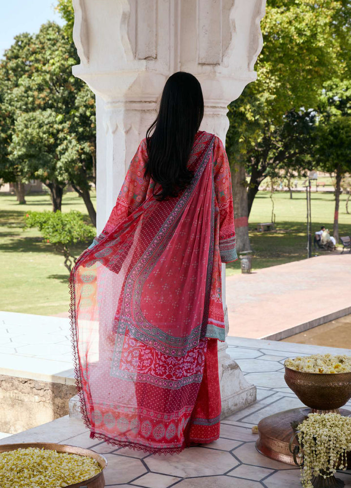 Angan by Kahf Unstitched Printed Lawn 3 Piece Suit KHF26ULA TABEER KPS-3A - Festive Collection