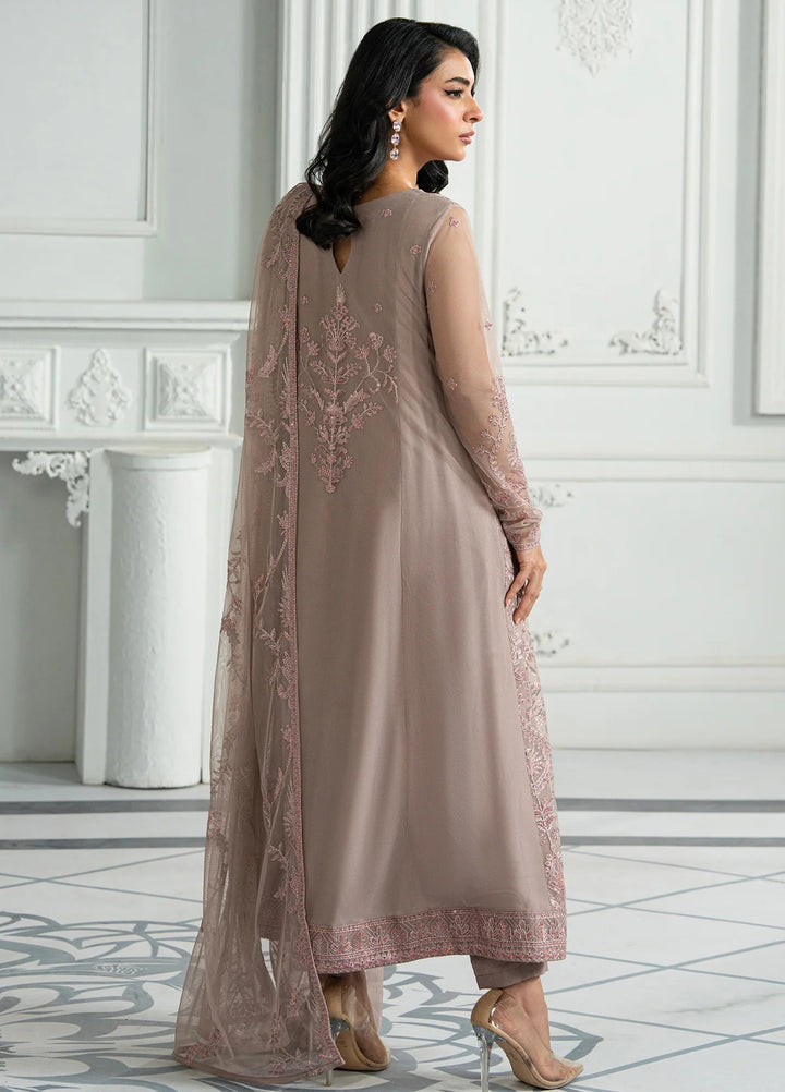 Zarif Unstitched Embroidered Net 3 Piece Suit ZR26UF Inara ZRI-06-Hayda - Festive Collection