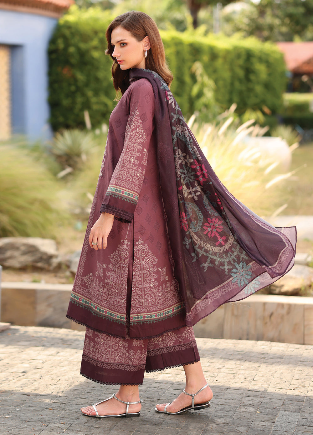 Xenia Formals RTW Embroidered Lawn 3 Piece XF26PL CLOVER - Summer Collection
