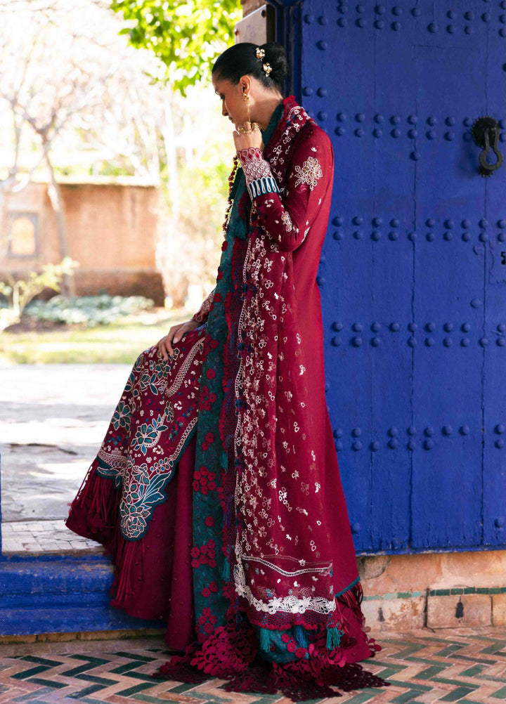 Reine by Republic Womenswear Unstitched Embroidered Luxury Lawn 3 Piece Suit RW26UTL D-07A - Eid Collection