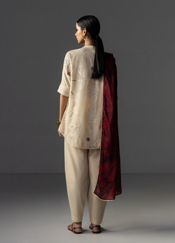 Coco by Zara Shahjahan Unstitched Embroidered Lawn 3 Piece Suit CZS26UL ISLA-4A - Summer Collection