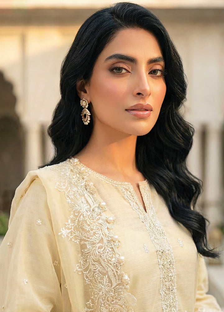 Lakhany Unstitched Embroidered Dobby Jacquard 3 Piece Suit LSM26UJE LG-IZ-0592 - Eid Collection