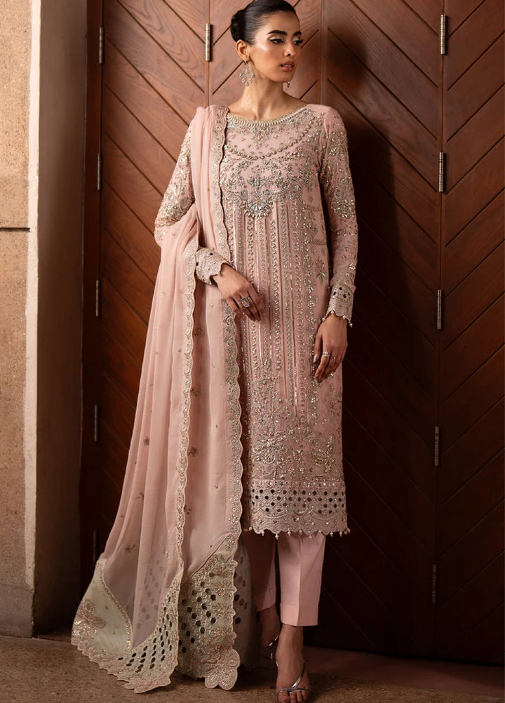 Casabella by Emaan Adeel Unstitched Embroidered Chiffon 3 Piece Suit KAYLIN - Festive Collection