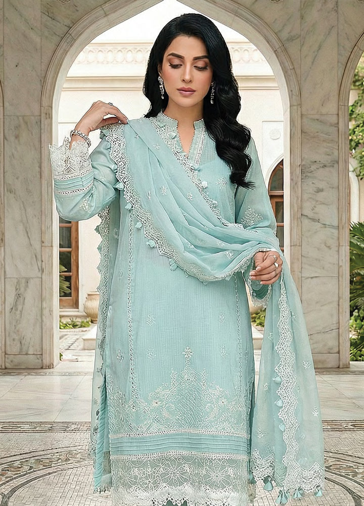 Lakhany Unstitched Embroidered Dobby Jacquard 3 Piece Suit LSM26UJE LG-RK-0136 - Eid Collection