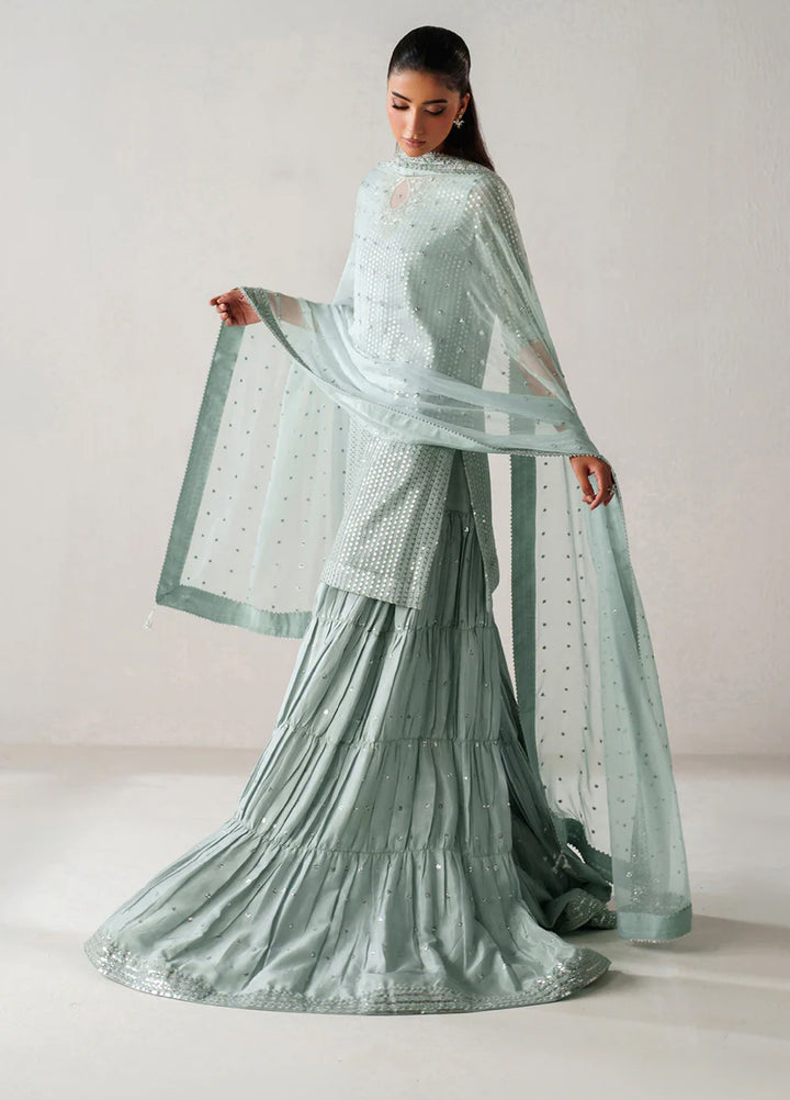 Chantelle by Baroque Unstitched Embroidered Chiffon 3 Piece Suit BQ26UCF UF-4389 - Festive Collection