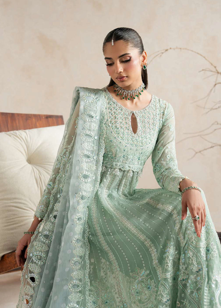 Gulaal Unstitched Embroidered Chiffon 3 Piece Suit GL26ULW Evaa D-56 - Wedding Collection