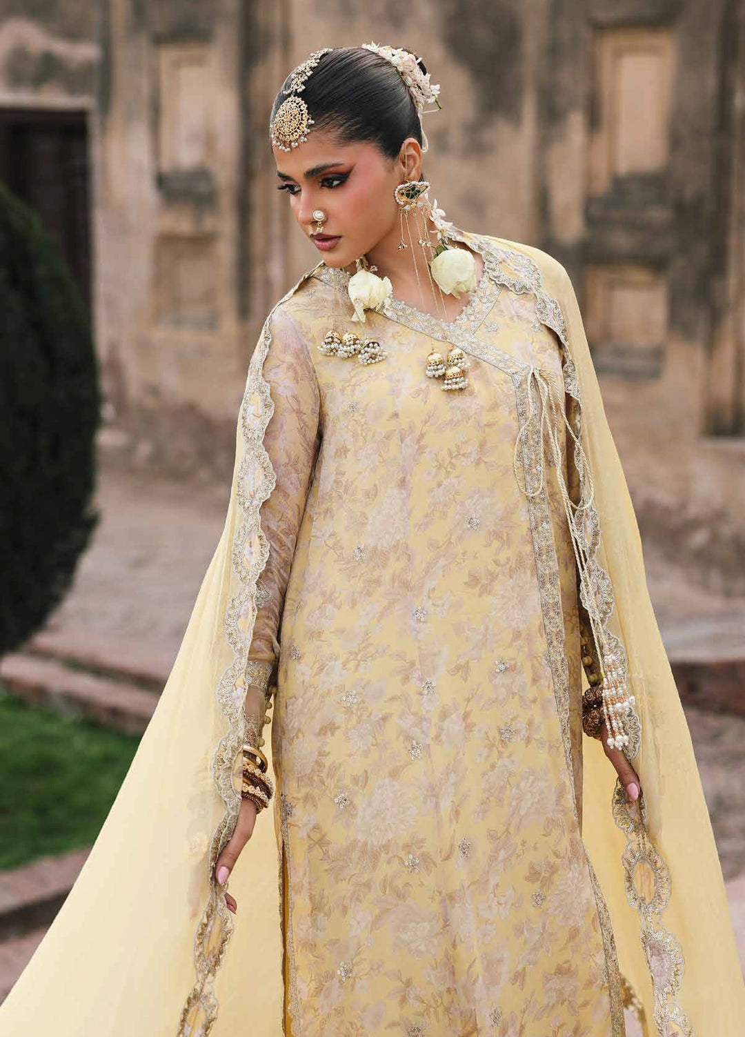 Vasal by Charizma Unstitched Embroidered Chiffon 3 Piece Suit CHR26UVC VSL6-13 - Festive Collection