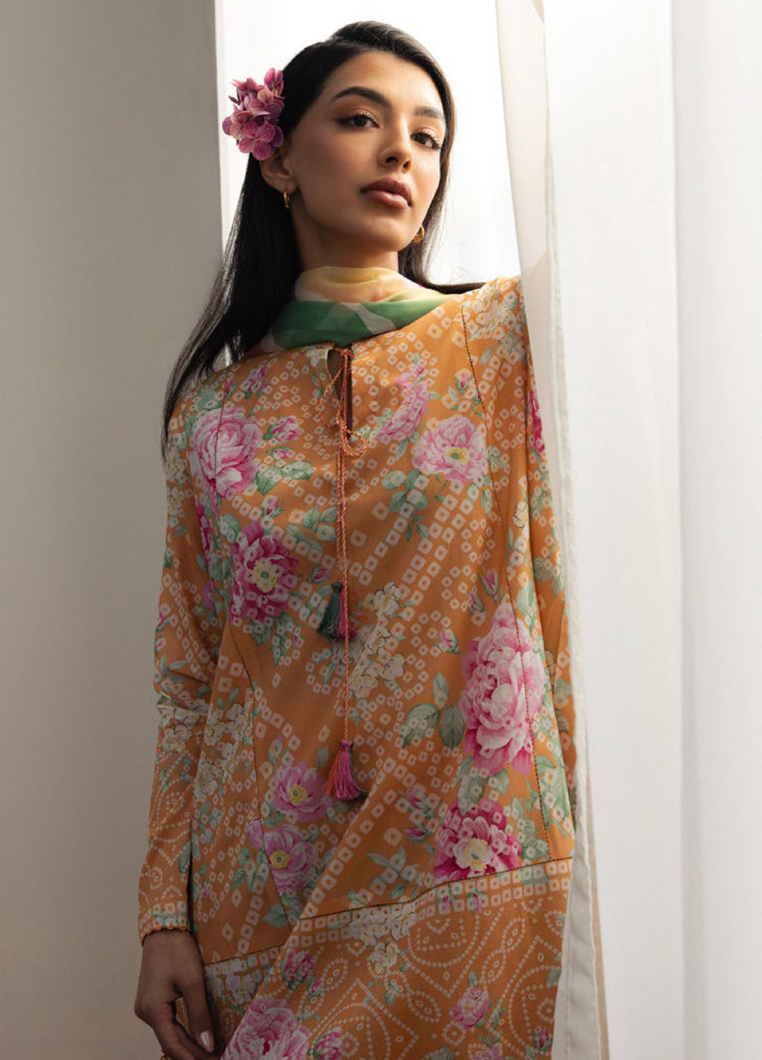 Coco by Zara Shahjahan Unstitched Printed Lawn 3 Piece Suit CZS26ULV KOHANA-4A - Summer Collection
