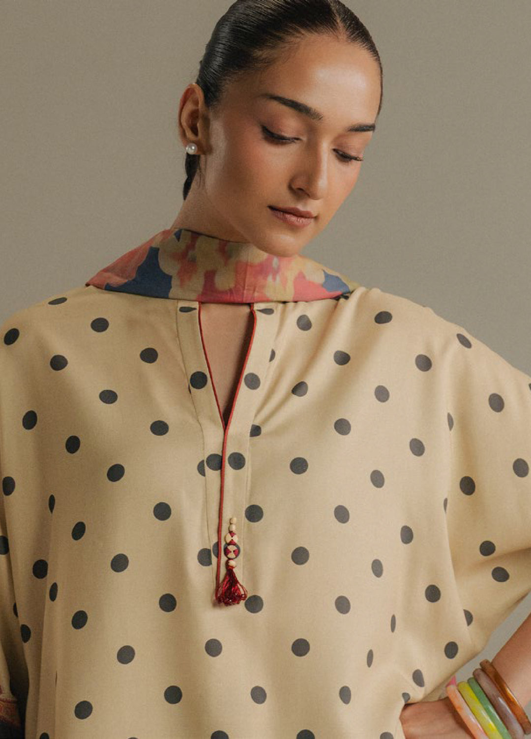 Coco by Zara Shahjahan Prints Unstitched Linen Suits 3 Piece CZS25PW Paper Moon D-3B - Winter Collection