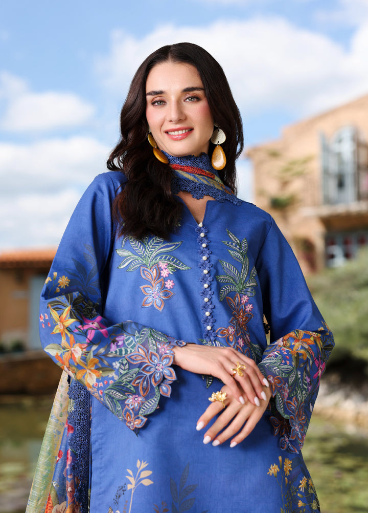 Rang Rasiya Lifestyle Lawn Unstitched Embroidered 3 Piece Suit RR25ULS SYMPHONIA - Summer Collection