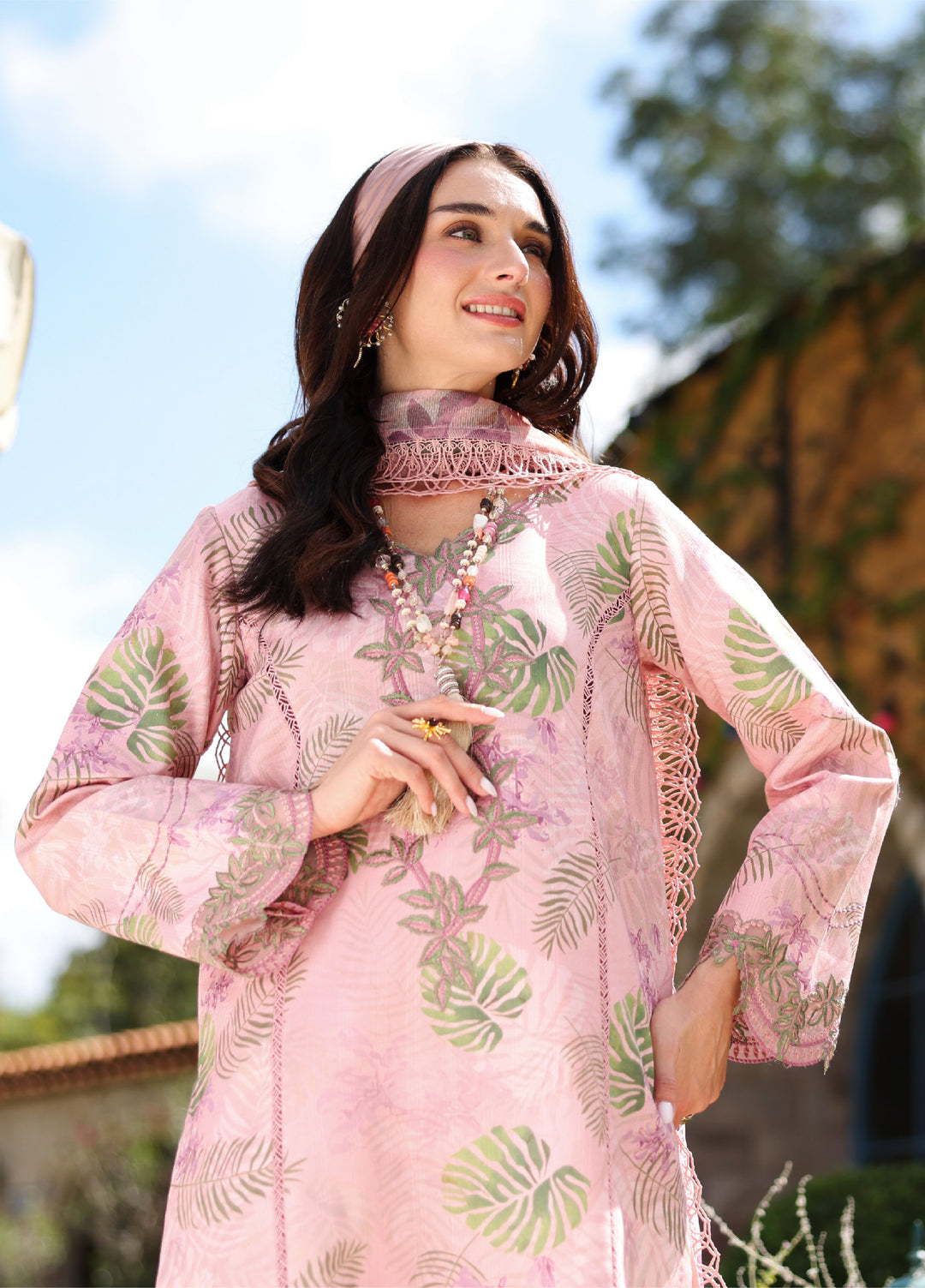 Rang Rasiya Lifestyle Lawn Unstitched Embroidered 3 Piece Suit RR25ULS IVY - Summer Collection