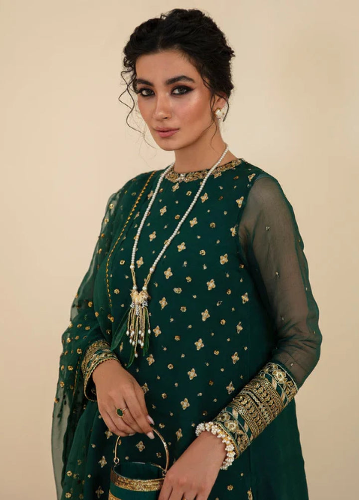 Chantelle by Baroque Unstitched Embroidered Chiffon 3 Piece Suit BQ26UFC BQU-UF-D395 - Festive Collection