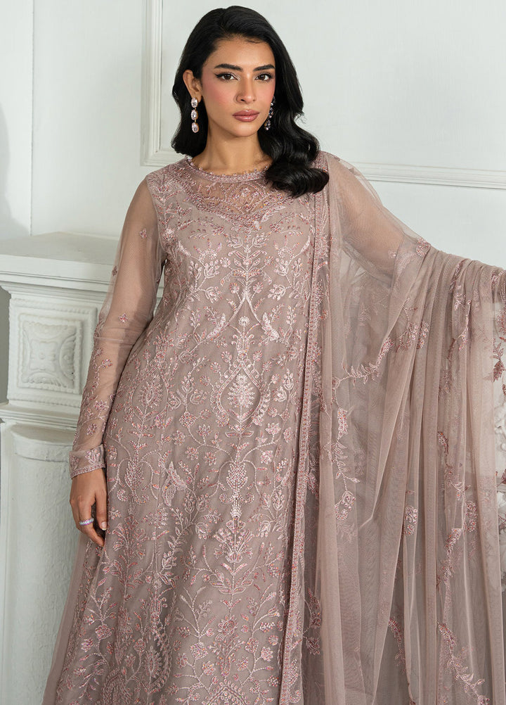 Zarif Unstitched Embroidered Net 3 Piece Suit ZR26UF Inara ZRI-06-Hayda - Festive Collection