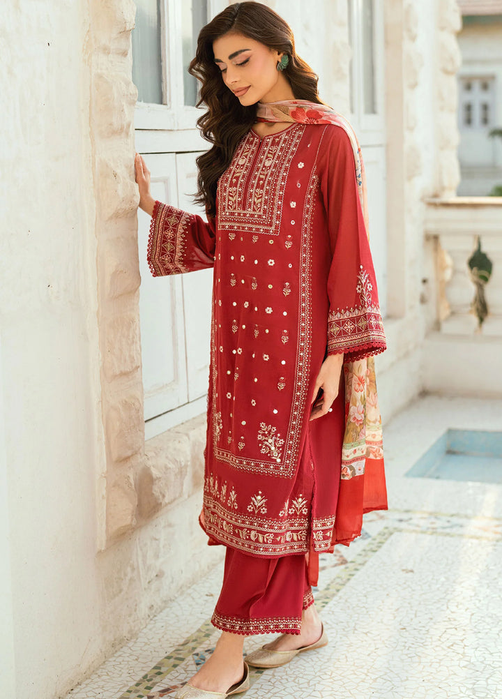 Lamhay by Dhanak Pret Swiss Voile 3 Piece DHN26PSV DC-2579 - Summer Collection