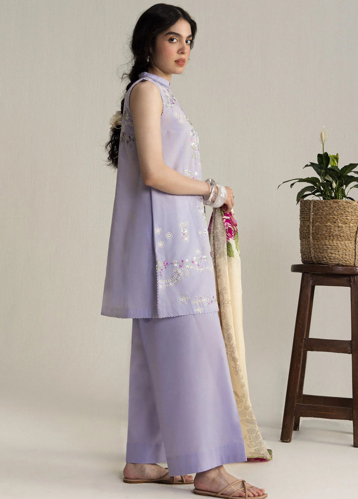Coco by Zara Shahjahan Unstitched Embroidered Lawn 3 Piece Suit CZS26UCLP YURA-3B - Eid Collection