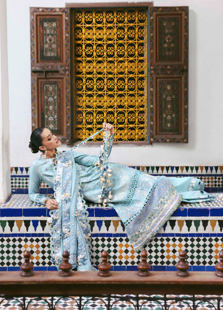 Reine by Republic Womenswear Unstitched Embroidered Luxury Lawn 3 Piece Suit RW26UTL D-03A - Eid Collection