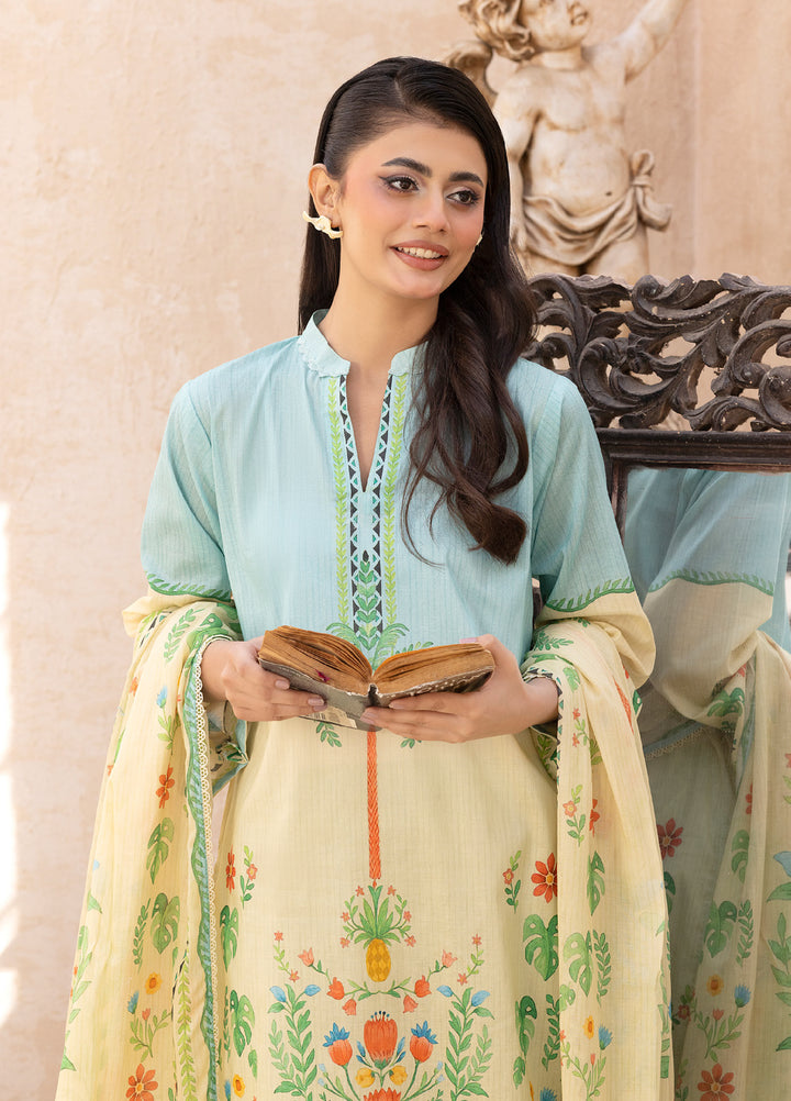 Cocoon by Regalia Textiles Unstitched Printed Lawn 3 Piece Suit RG26UCL D-1 - Summer Collection