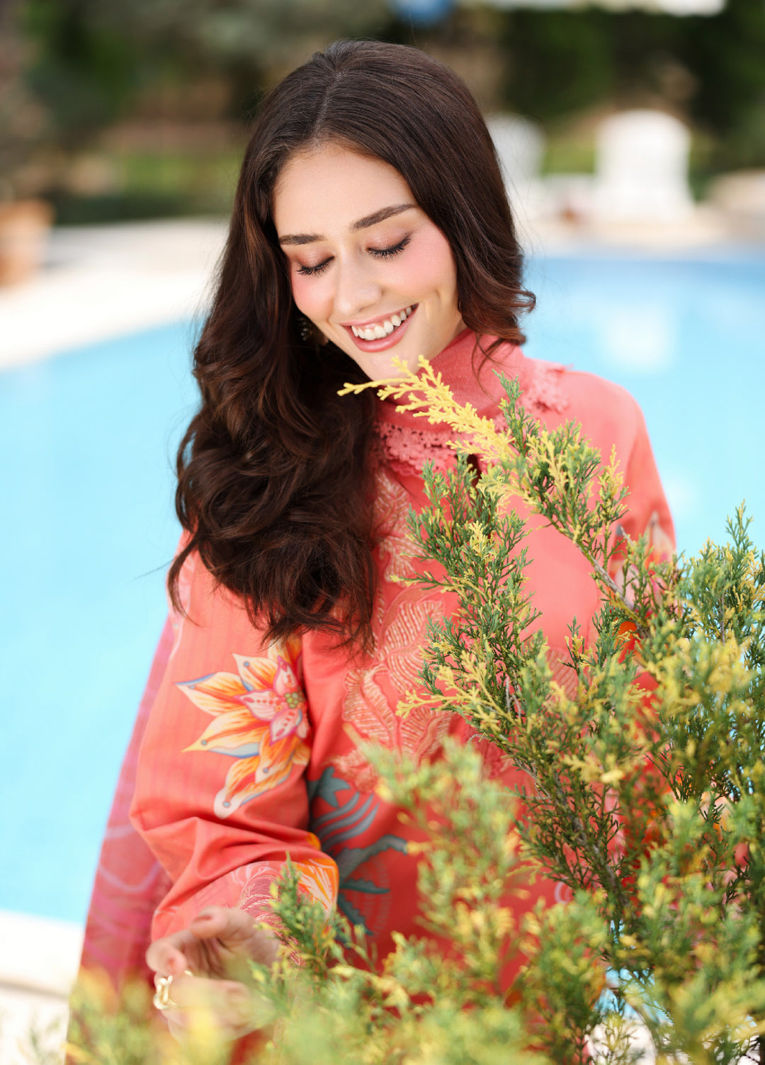 Rang Rasiya Lifestyle Lawn Unstitched Embroidered 3 Piece Suit RR25ULS ARIA - Summer Collection