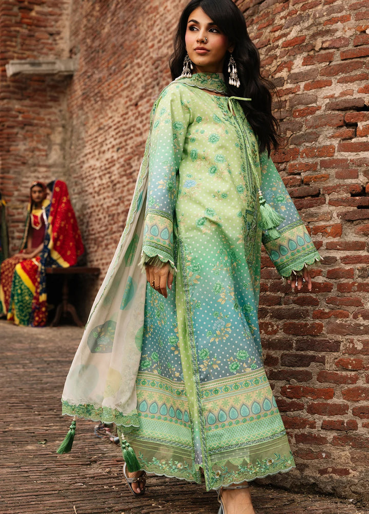 Chunri by Charizma Unstitched Embroidered Lawn 3 Piece Suit CHR26UCL CHN6-07 - Summer Collection