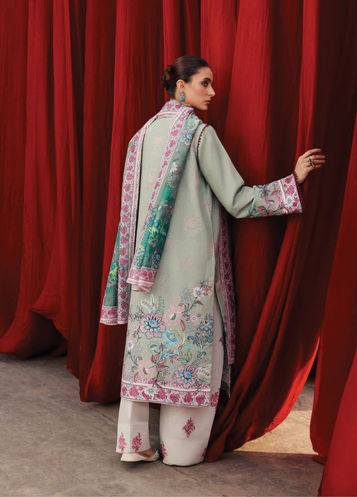 Aik Roz by Aik Atelier Unstitched Khaddar Printed Suits 3 Piece AIK25RK Look 06 - Winter Collection