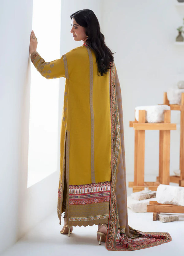 Noore by Freesia Unstitched Khaddar Embroidered Suits 3 Piece FRE25NW FSU-5671 Apana - Winter Collection