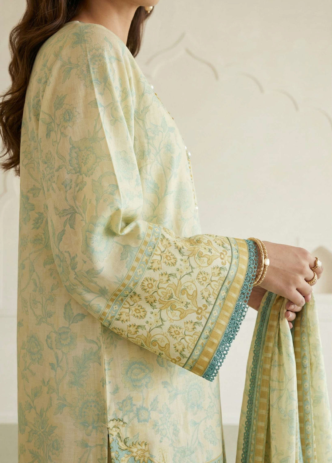 Zellbury Unstitched Printed Lawn 3 Piece Suit ZB26ULIV WUS26X31016 - Casual Collection