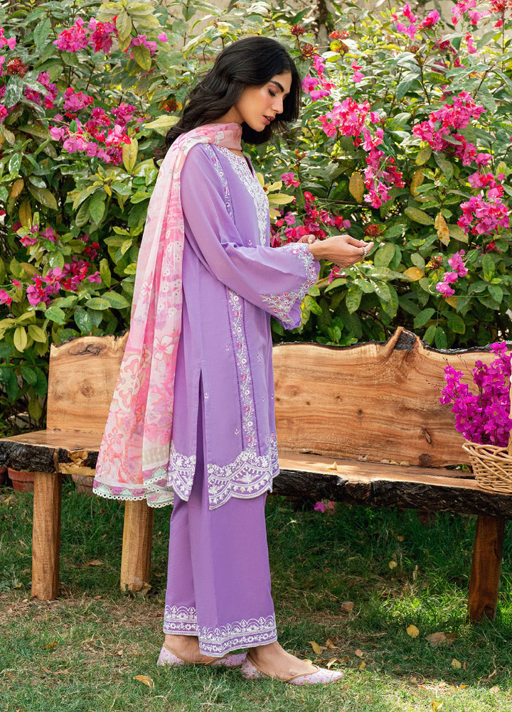 Lamhay by Dhanak Pret Swiss Voile 3 Piece DHN26PSV DC-2577 - Summer Collection