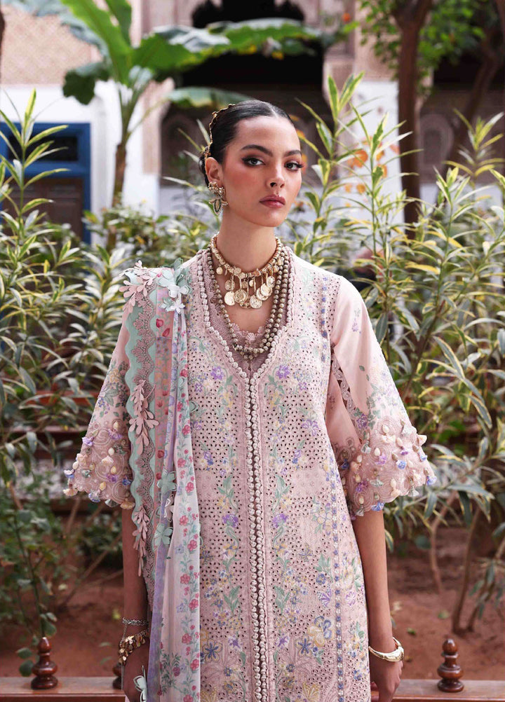 Reine by Republic Womenswear Unstitched Embroidered Luxury Lawn 3 Piece Suit RW26UTL D-01B - Eid Collection