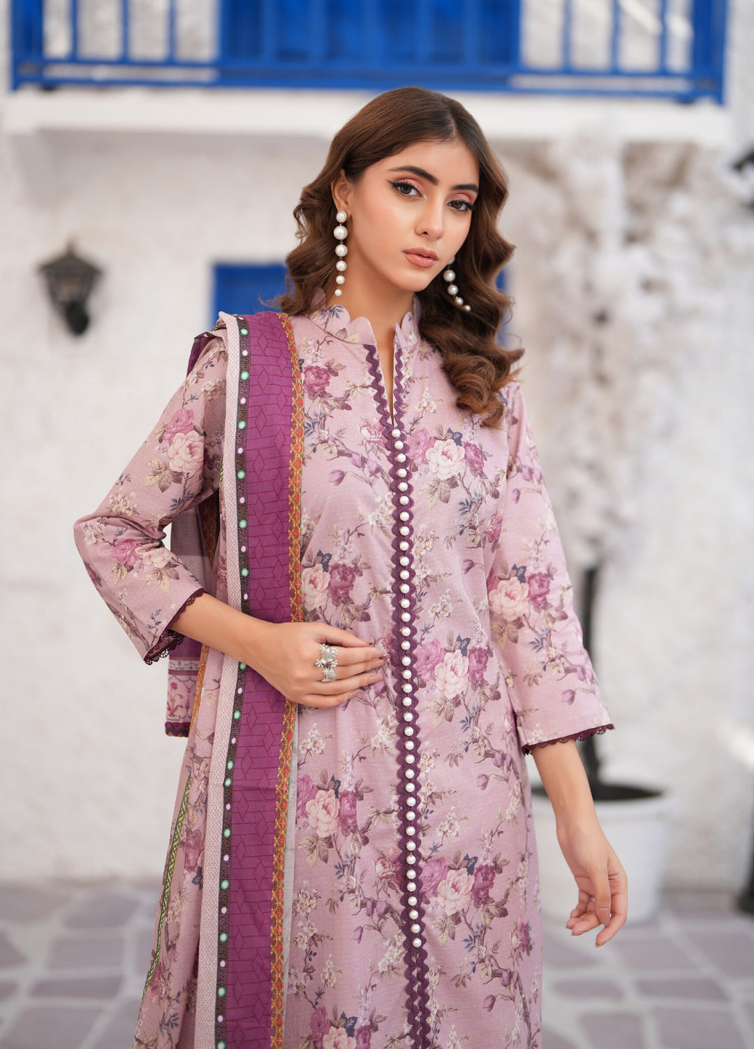 Salina by Regalia Textile Unstitched Printed Lawn 3 Piece Suit RG26PUIV D-10 - Summer Collection
