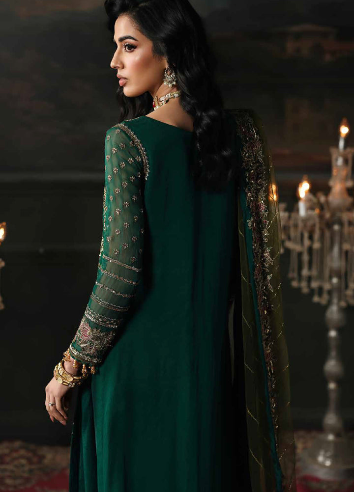 Aura by Charizma Unstitched Chiffon Embroidered Suits 3 Piece CRZ25UA CA26-04 - Festive Collection