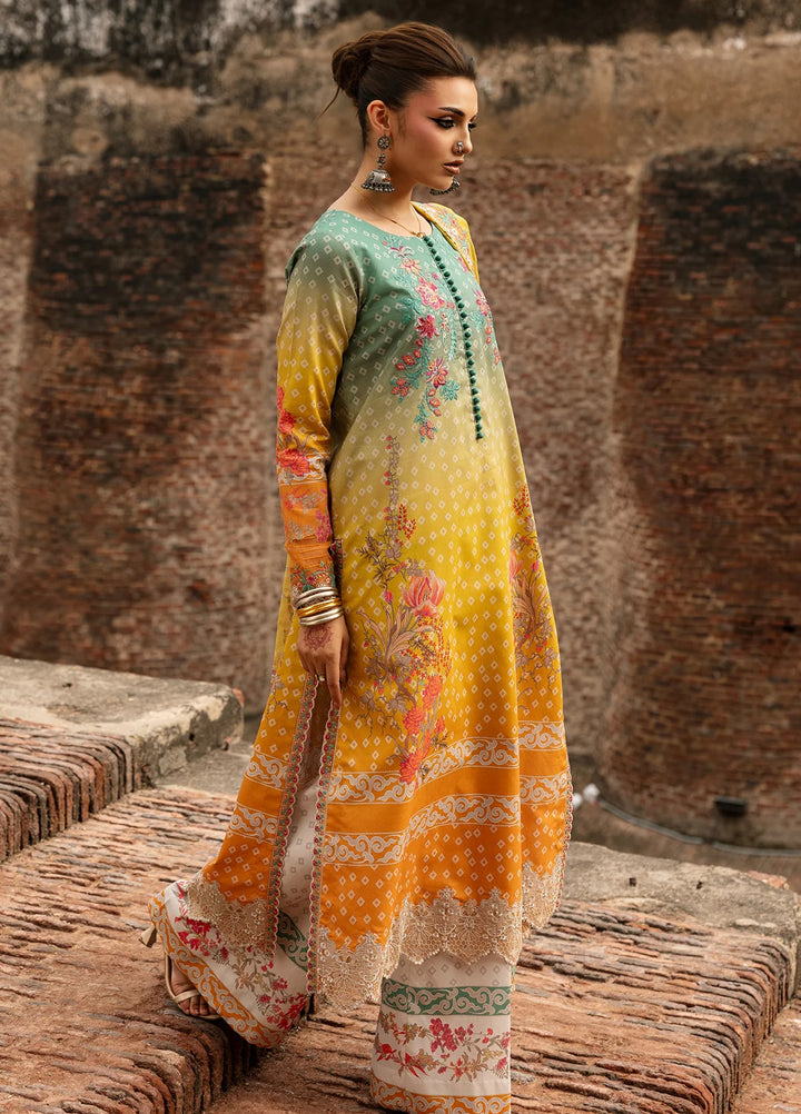 Chunri by Charizma Unstitched Embroidered Lawn 3 Piece Suit CHR26UCL CHN6-03 - Summer Collection