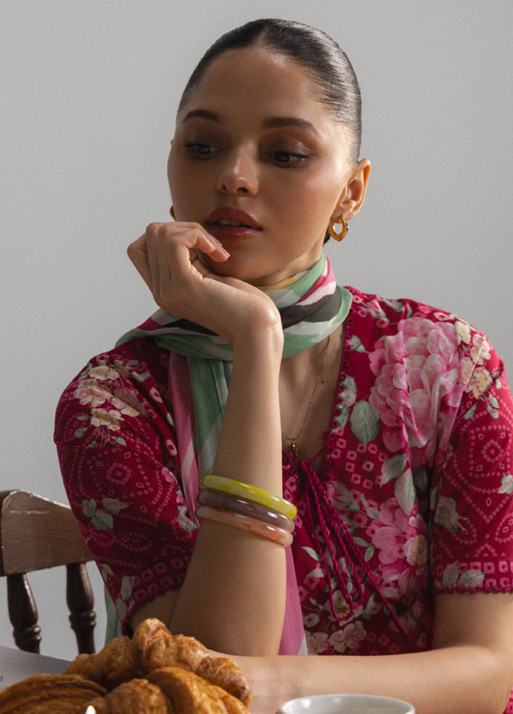 Coco by Zara Shahjahan Unstitched Printed Lawn 3 Piece Suit CZS26ULV KOHANA-4B - Summer Collection