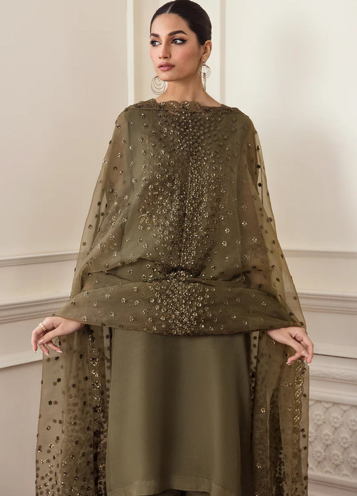 Chantelle by Baroque Unstitched Embroidered Chiffon 3 Piece Suit BQ26UFC BQU-PR-D295 - Festive Collection