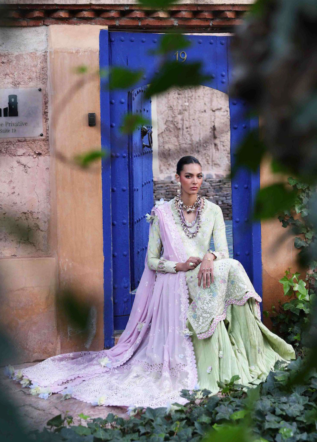 Reine by Republic Womenswear Unstitched Embroidered Luxury Lawn 3 Piece Suit RW26UTL D-05A - Eid Collection