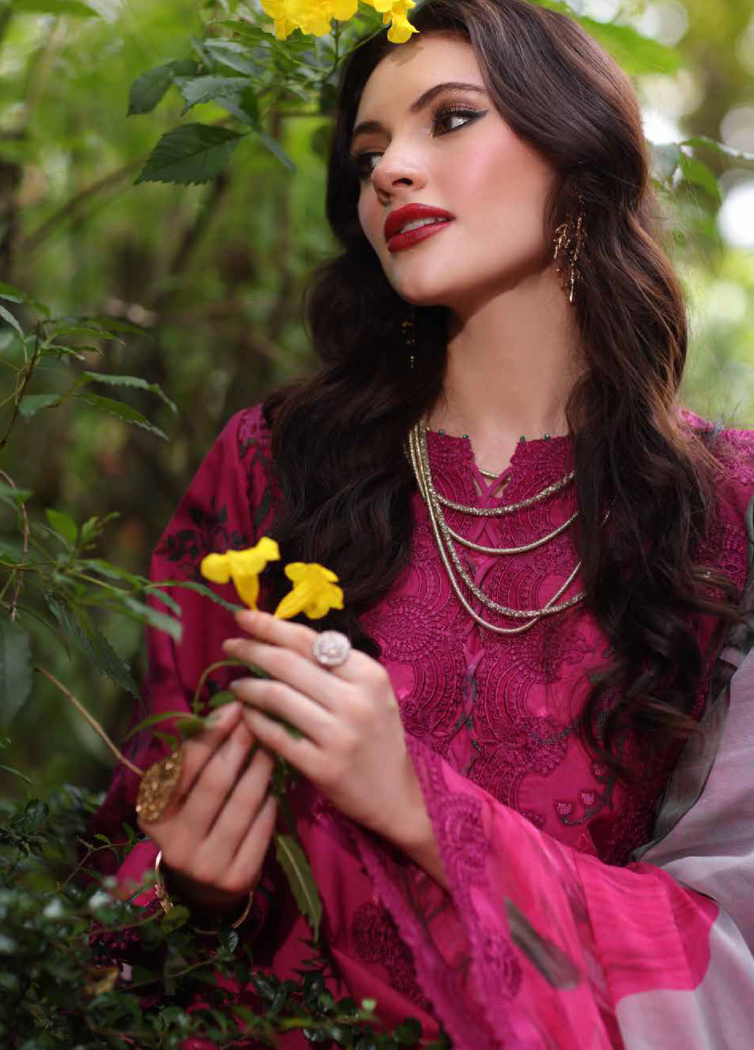 Aghaz e Nou by Charizma Unstitched Embroidered Lawn 3 Piece Suit CHR26UA AG6-05 - Summer Collection