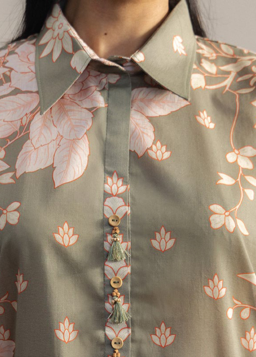 Coco by Zara Shahjahan Unstitched Printed Lawn 3 Piece Suit CZS26ULV ZEN-10A - Summer Collection