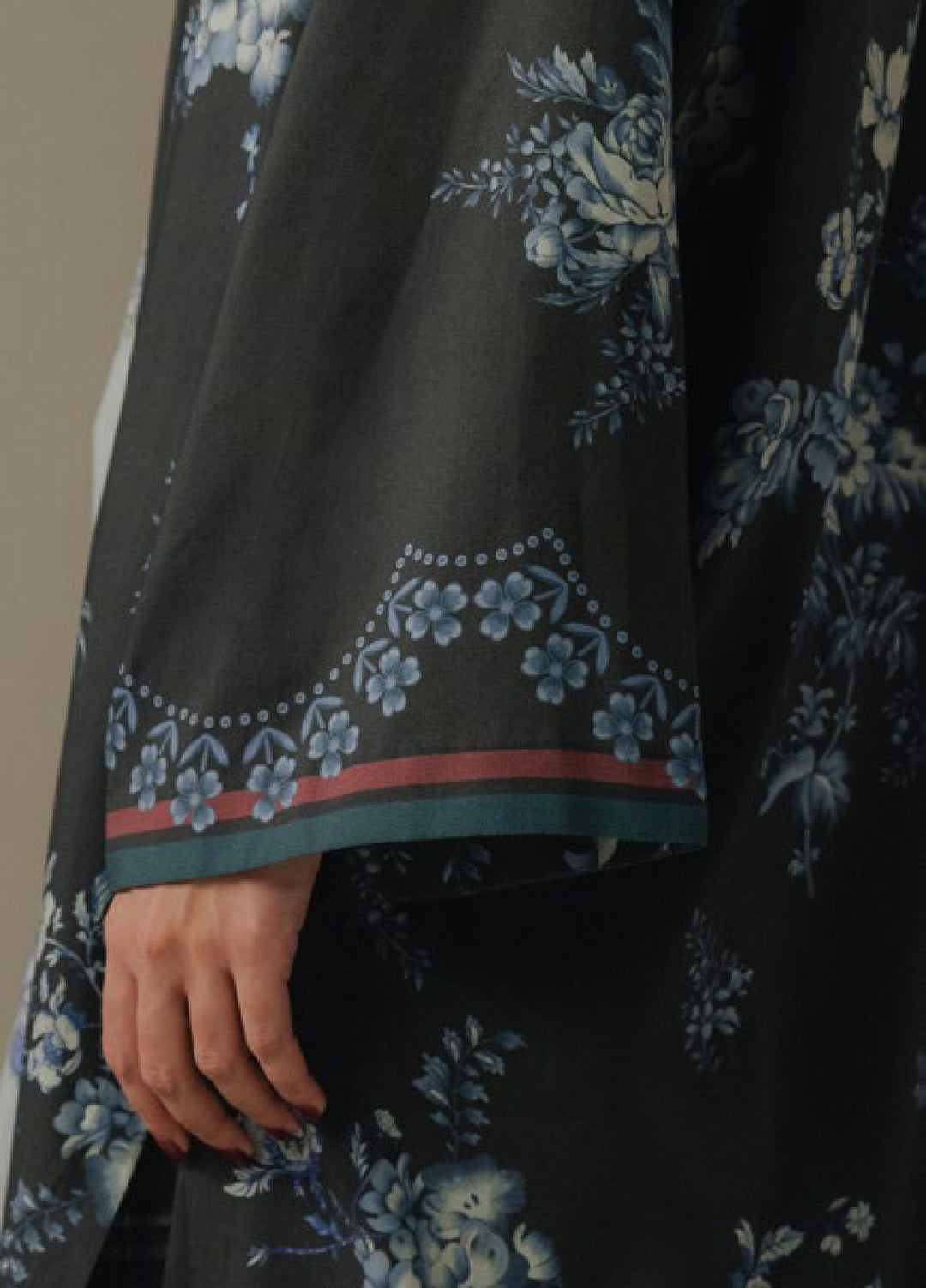 Coco by Zara Shahjahan Prints Unstitched Linen Suits 3 Piece CZS25PW Hushed Ember D-6B - Winter Collection