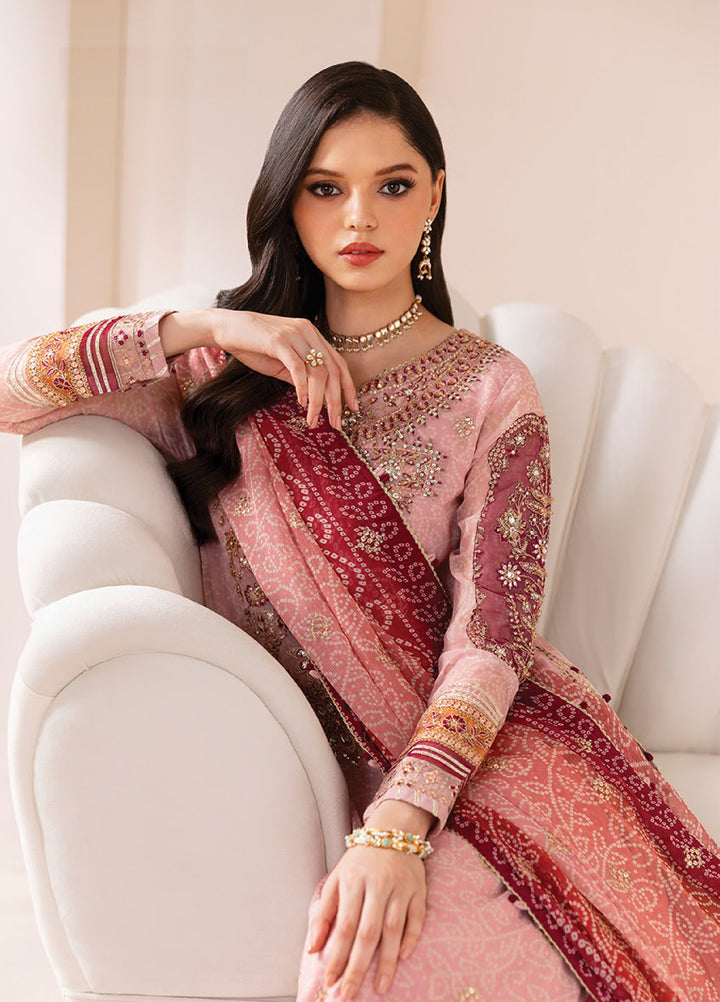 Xenia Formal Unstitched Luxury Embroidered Chiffon Suits 3 Piece XE25UF 01-Raniza - Formals Collection