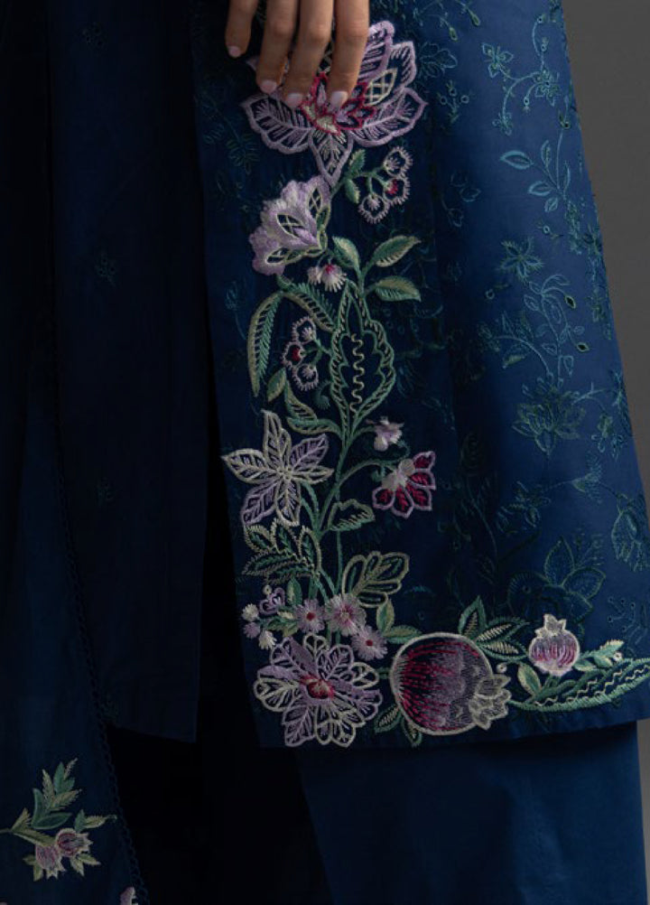 Coco by Zara Shahjahan Unstitched Embroidered Lawn 3 Piece Suit CZS26UL LIORA-8A - Summer Collection