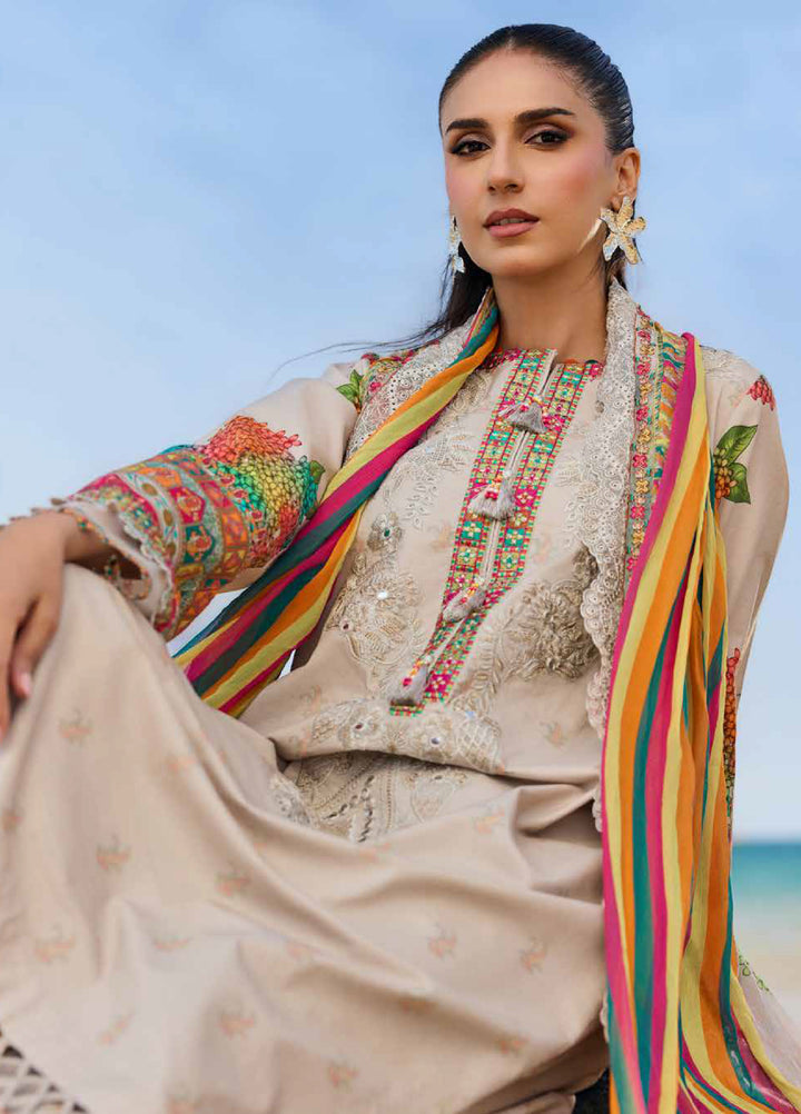 Sun Shine by Charizma Unstitched Embroidered Lawn 3 Piece Suit CHR26ULS CSN6-10 - Summer Collection