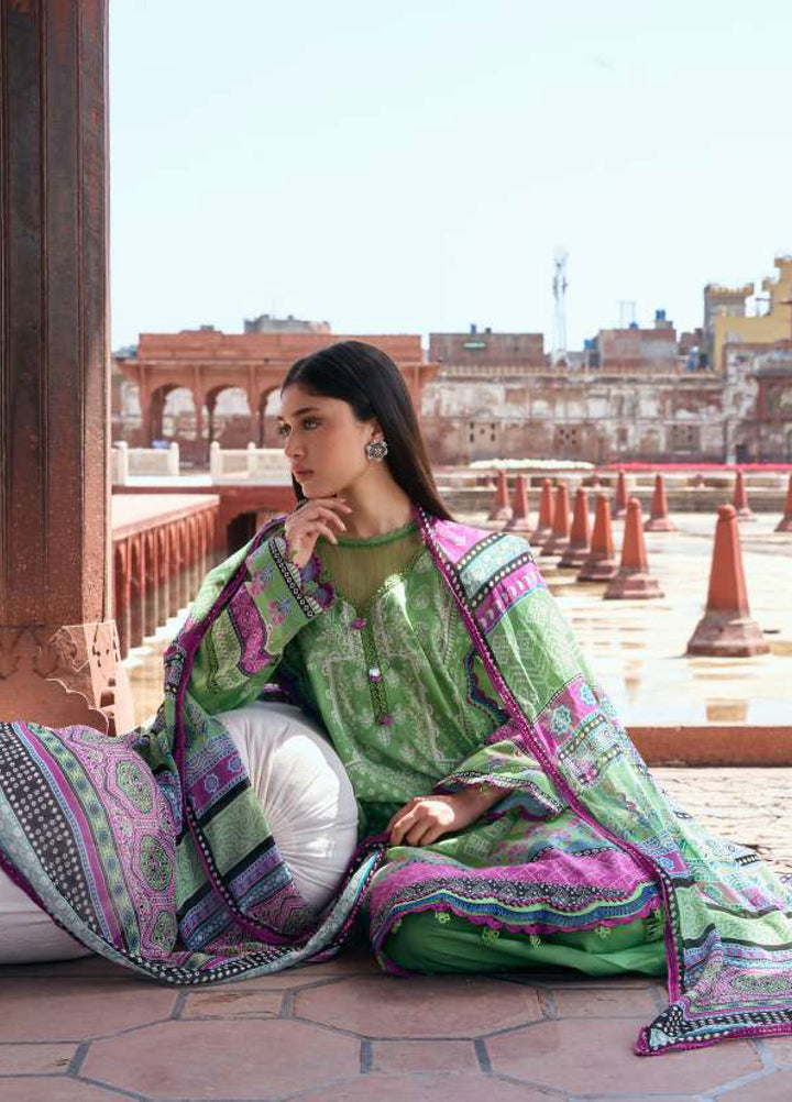 Angan by Kahf Unstitched Printed Lawn 3 Piece Suit KHF26ULA RUMI KPS-8B - Festive Collection