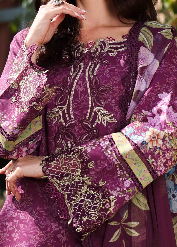 Rang Rasiya Lifestyle Lawn Unstitched Embroidered 3 Piece Suit RR25ULS UTOPIA - Summer Collection